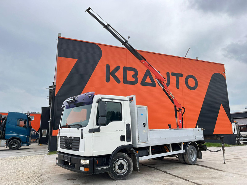 MAN TGL 8.180 4x2 PK4200 YEAR 2013 / PLATFORM L=3710 mm - Camion plateau, Camion grue: photos 1 MAN TGL 8.180 4x2 PK4200 YEAR 2013 / PLATFORM L=3710 mm - Camion plateau, Camion grue: photos 1