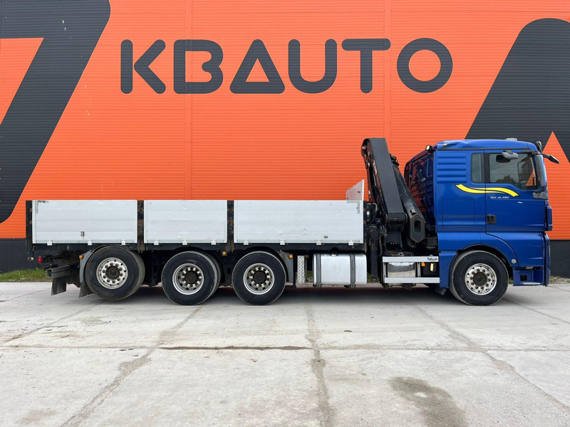 MAN TGX 35.480 8x4*4 HIAB 288E-7 / PLATFORM L=6397 mm - Camion plateau, Camion grue: photos 5 MAN TGX 35.480 8x4*4 HIAB 288E-7 / PLATFORM L=6397 mm - Camion plateau, Camion grue: photos 5