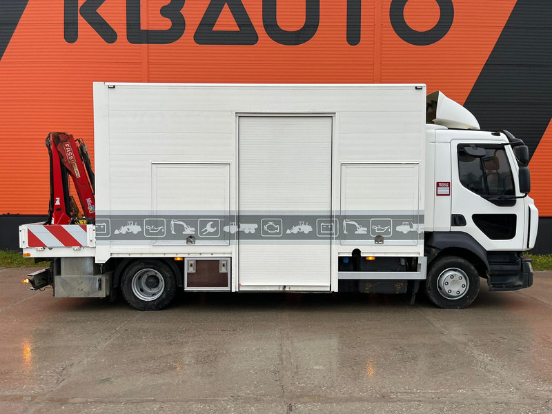 Renault D12 4x2 WORKSHOP ON WHEELS / FASSI M30A.13 / BOX L=4459 mm - Camion fourgon: photos 4 Renault D12 4x2 WORKSHOP ON WHEELS / FASSI M30A.13 / BOX L=4459 mm - Camion fourgon: photos 4