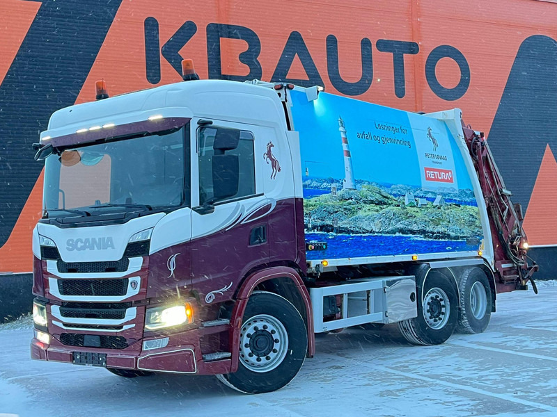 Scania G 370 6x2/4 NTM KGH-HB 21 m3 - Benne à ordures ménagères: photos 1 Scania G 370 6x2/4 NTM KGH-HB 21 m3 - Benne à ordures ménagères: photos 1