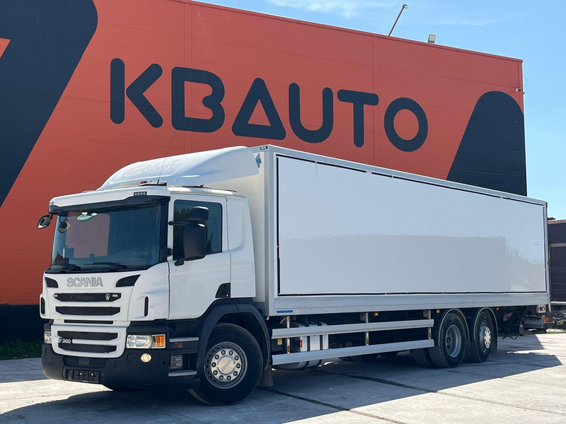 Scania P 360 6x2*4 BOX L=9685 mm - Camion fourgon: photos 1 Scania P 360 6x2*4 BOX L=9685 mm - Camion fourgon: photos 1