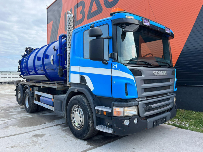 Scania P 420 6x2*4 ADR TANK INTERCONSULT 14230 l / VACUUM Pagani MEC 8000 year 2017 - Camion hydrocureur: photos 3 Scania P 420 6x2*4 ADR TANK INTERCONSULT 14230 l / VACUUM Pagani MEC 8000 year 2017 - Camion hydrocureur: photos 3