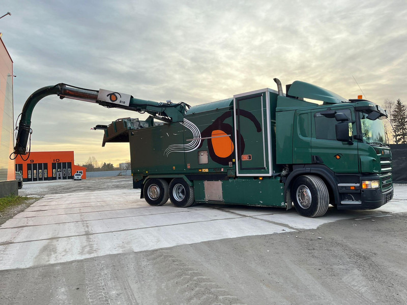 Camion hydrocureur Scania P 420 6x2*4 DISAB EN VAC 12,5 m3: photos 11