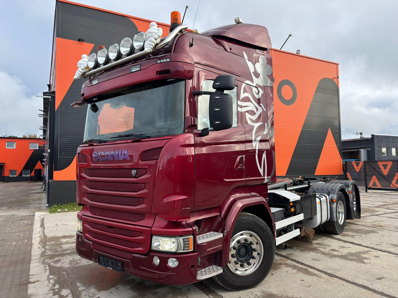 Scania R 490 6x2*4 UNDERBODY SCRAPER / RETARDER / PALIFT L=5400 mm - Camion ampliroll: photos 2 Scania R 490 6x2*4 UNDERBODY SCRAPER / RETARDER / PALIFT L=5400 mm - Camion ampliroll: photos 2