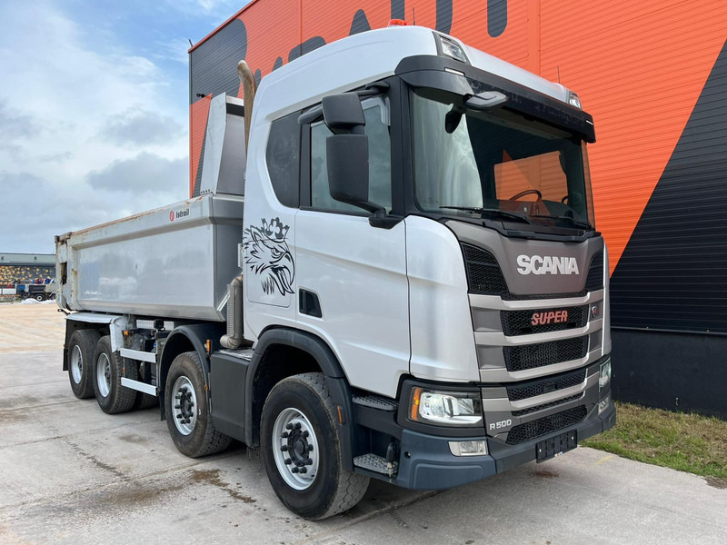 Scania R 500 8x4 RETARDER / FULL STEEL / BIG AXLE / BOX L=5598 mm - Camion benne: photos 4 Scania R 500 8x4 RETARDER / FULL STEEL / BIG AXLE / BOX L=5598 mm - Camion benne: photos 4