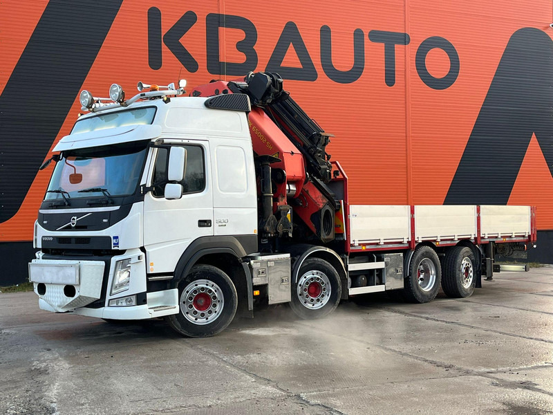Volvo FM 500 8x2*6 COMBI / EXTENDABLE PLATFORM + TRACTOR / PK65002 + JIB + WINCH / PLATFORM L=6498 mm - Tracteur routier: photos 2 Volvo FM 500 8x2*6 COMBI / EXTENDABLE PLATFORM + TRACTOR / PK65002 + JIB + WINCH / PLATFORM L=6498 mm - Tracteur routier: photos 2