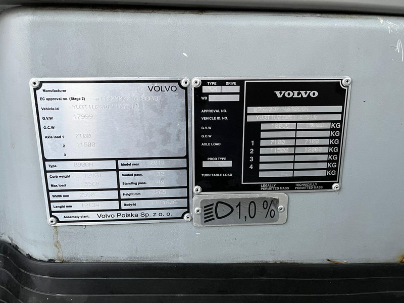 Bus urbain Volvo B5LH 7900 HYBRID 4x2 7 PCS AVAILABLE / HYBRID / AC: photos 19