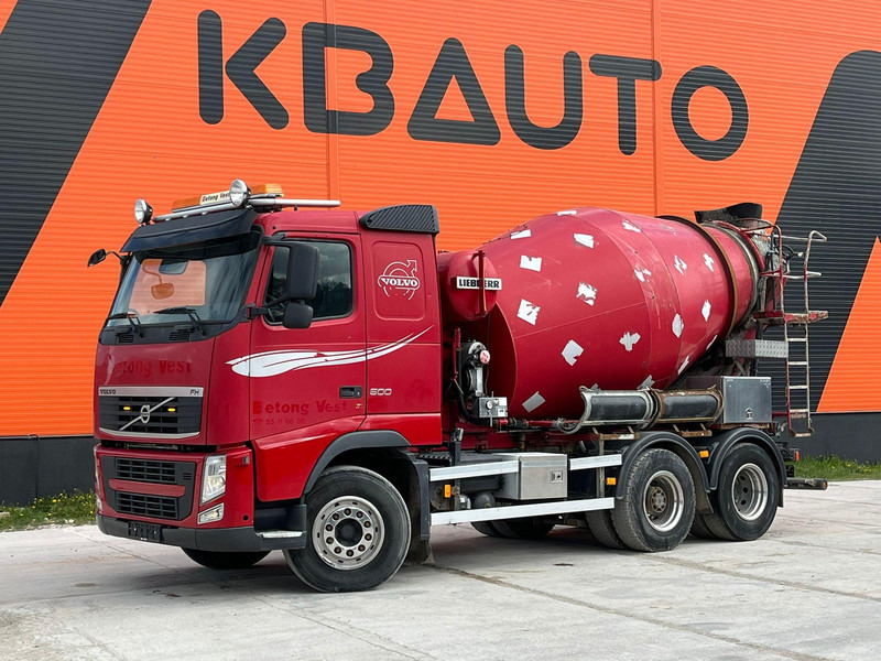 Volvo FH 500 6x2 LIEBHERR 7 m3 / CHUTE 9 m / RETARDER / BIG AXLE - Camion malaxeur: photos 1 Volvo FH 500 6x2 LIEBHERR 7 m3 / CHUTE 9 m / RETARDER / BIG AXLE - Camion malaxeur: photos 1