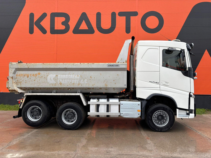 Volvo FH 540 6x4 RETARDER / TANDEM AXLE LIFT / SNOWPLOW EQUIPMENT / BOX L = 4473 mm - Camion benne: photos 5 Volvo FH 540 6x4 RETARDER / TANDEM AXLE LIFT / SNOWPLOW EQUIPMENT / BOX L = 4473 mm - Camion benne: photos 5