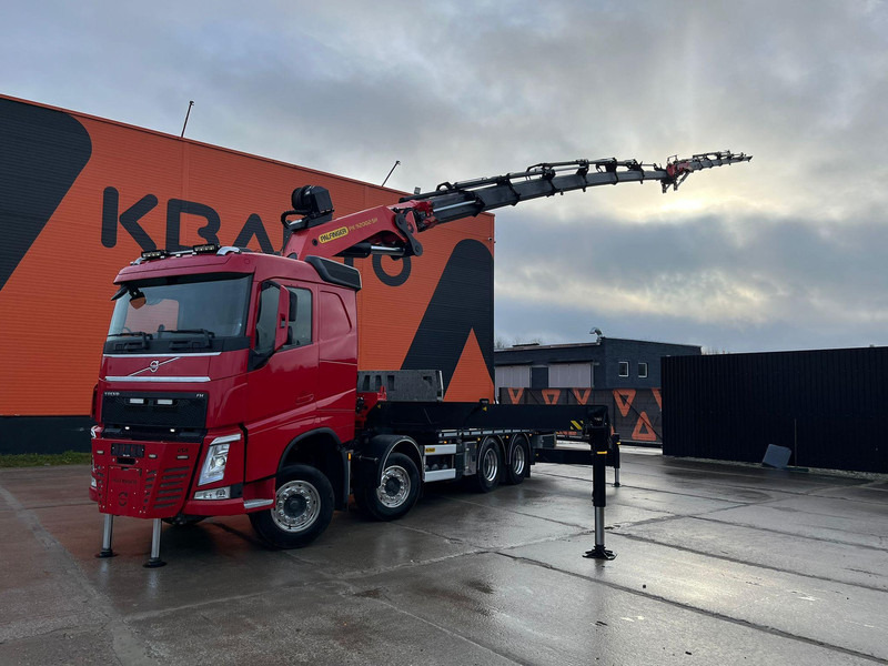 Volvo FH 540 8x4 PK 92002 + JIB + WINCH / PLATFORM L=6341-7344 mm extendable - Camion plateau, Camion grue: photos 1 Volvo FH 540 8x4 PK 92002 + JIB + WINCH / PLATFORM L=6341-7344 mm extendable - Camion plateau, Camion grue: photos 1