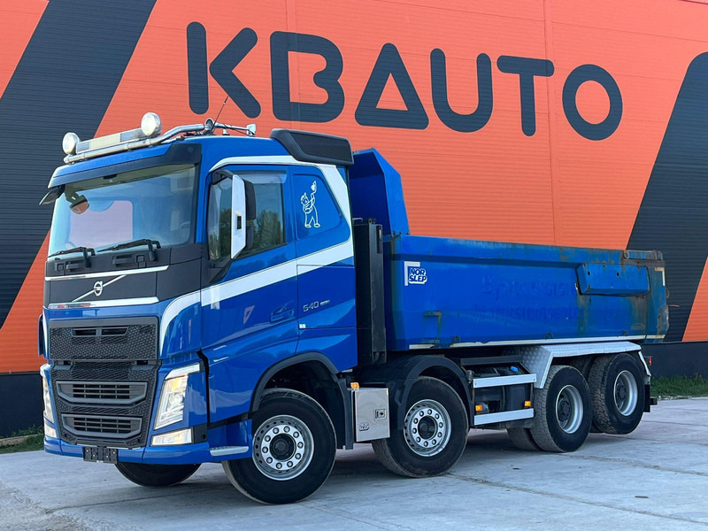 Volvo FH 540 8x4 TANDEM AXLE LIFT / BIG AXLES / BOX L=5712 mm - Camion benne: photos 1 Volvo FH 540 8x4 TANDEM AXLE LIFT / BIG AXLES / BOX L=5712 mm - Camion benne: photos 1
