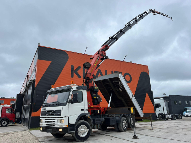 Volvo FM 12 380 6x2 COMBI - CRANE TIPPER + TRACTOR / PK36002 / BOX L=5206 mm - Camion benne, Camion grue: photos 1 Volvo FM 12 380 6x2 COMBI - CRANE TIPPER + TRACTOR / PK36002 / BOX L=5206 mm - Camion benne, Camion grue: photos 1