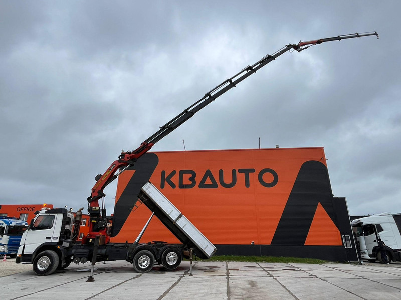 Camion benne, Camion grue Volvo FM 12 380 6x2 COMBI - CRANE TIPPER + TRACTOR / PK36002 / BOX L=5206 mm: photos 9