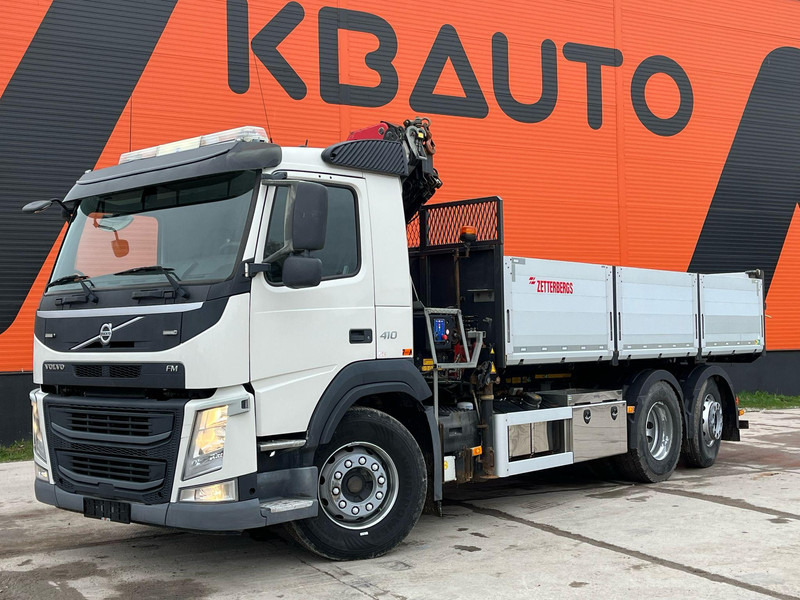 Volvo FM 410 6x2*4 HMF 1120-K4 / TIPPER BOX L=5573 mm - Camion benne, Camion grue: photos 2 Volvo FM 410 6x2*4 HMF 1120-K4 / TIPPER BOX L=5573 mm - Camion benne, Camion grue: photos 2