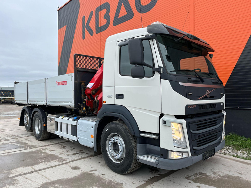 Volvo FM 410 6x2*4 HMF 1120-K4 / TIPPER BOX L=5573 mm - Camion benne, Camion grue: photos 4 Volvo FM 410 6x2*4 HMF 1120-K4 / TIPPER BOX L=5573 mm - Camion benne, Camion grue: photos 4
