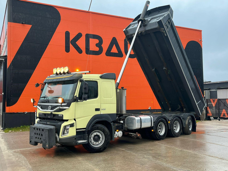 Volvo FMX 500 8x4*4 UNDERBODY SCRAPER / SNOWPLOW EQUIPMENT / BOX L=6203 mm - Camion benne: photos 2 Volvo FMX 500 8x4*4 UNDERBODY SCRAPER / SNOWPLOW EQUIPMENT / BOX L=6203 mm - Camion benne: photos 2
