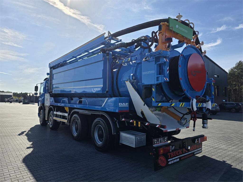 DAF WUKO KROLL 2 x URACA KOMBI FOR SEWER CLEANING - Camion hydrocureur: photos 5 DAF WUKO KROLL 2 x URACA KOMBI FOR SEWER CLEANING - Camion hydrocureur: photos 5