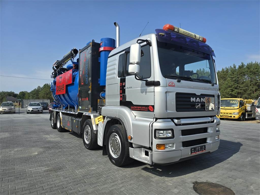 MAN Disab Centurion P210/9 ADR Vacuum suction-blowing - Camion hydrocureur: photos 2 MAN Disab Centurion P210/9 ADR Vacuum suction-blowing - Camion hydrocureur: photos 2