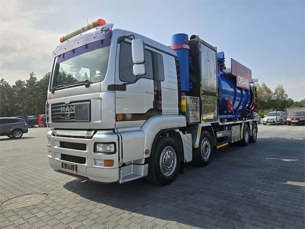 MAN Disab Centurion P210/9 ADR Vacuum suction-blowing - Camion hydrocureur: photos 3 MAN Disab Centurion P210/9 ADR Vacuum suction-blowing - Camion hydrocureur: photos 3