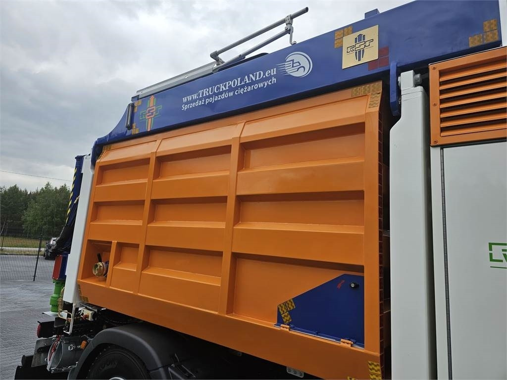 Camion hydrocureur MAN RSP ESE 18/4-KM Saugbagger vacuum cleaner excavato: photos 21