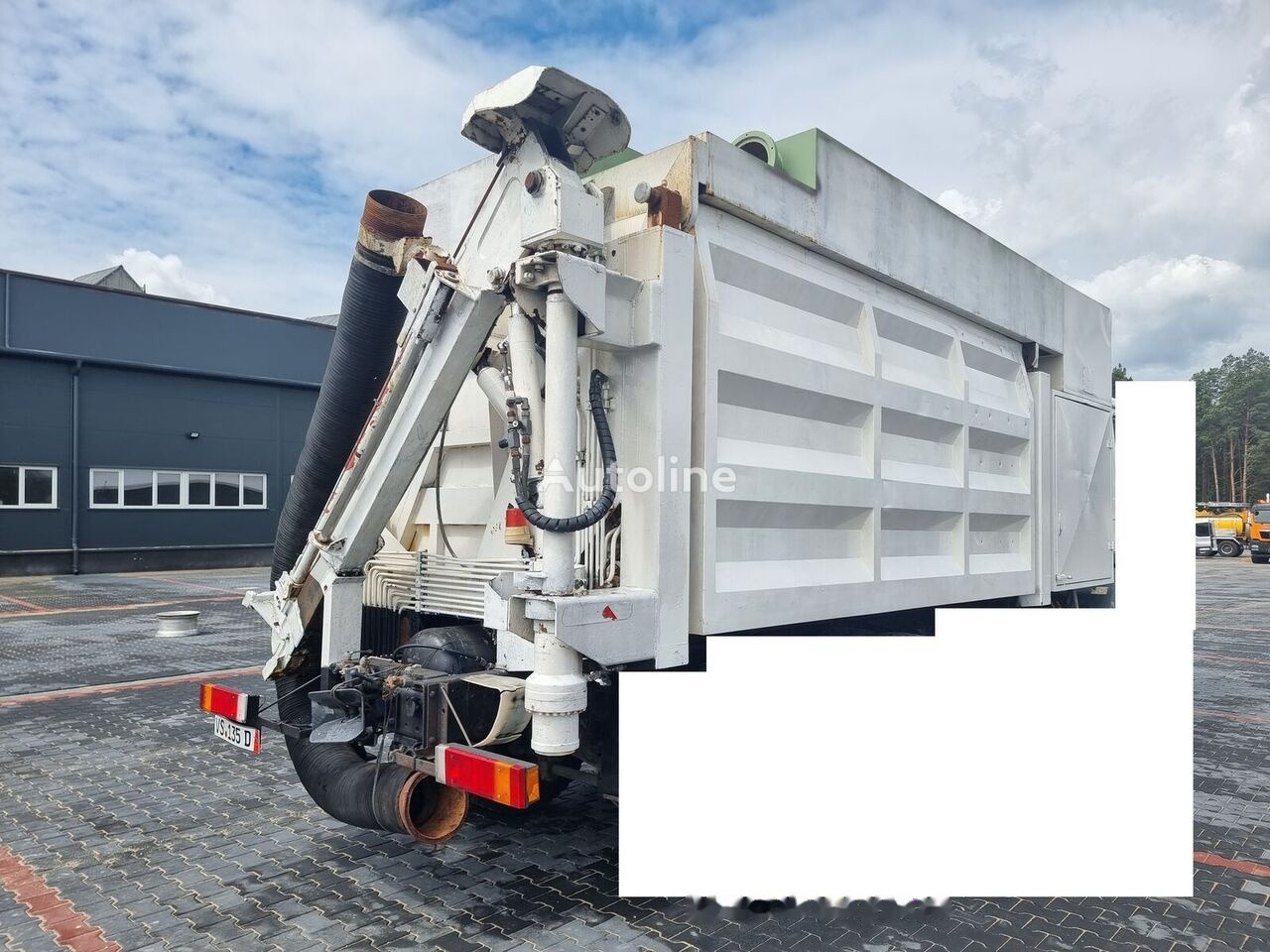 Camion hydrocureur MAN VMB VESTA MTS Saugbagger vacuum cleaner excavator s: photos 1