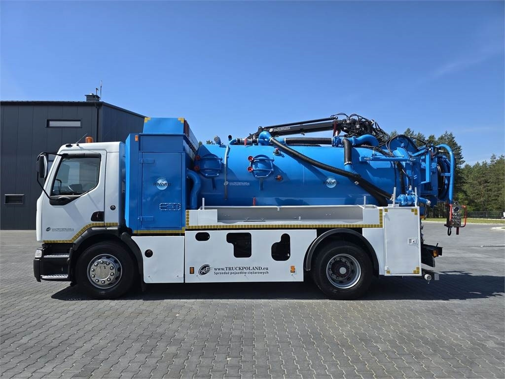 Renault 4x2 WUKO RIVARD for collecting liquid waste - Camion hydrocureur: photos 4 Renault 4x2 WUKO RIVARD for collecting liquid waste - Camion hydrocureur: photos 4