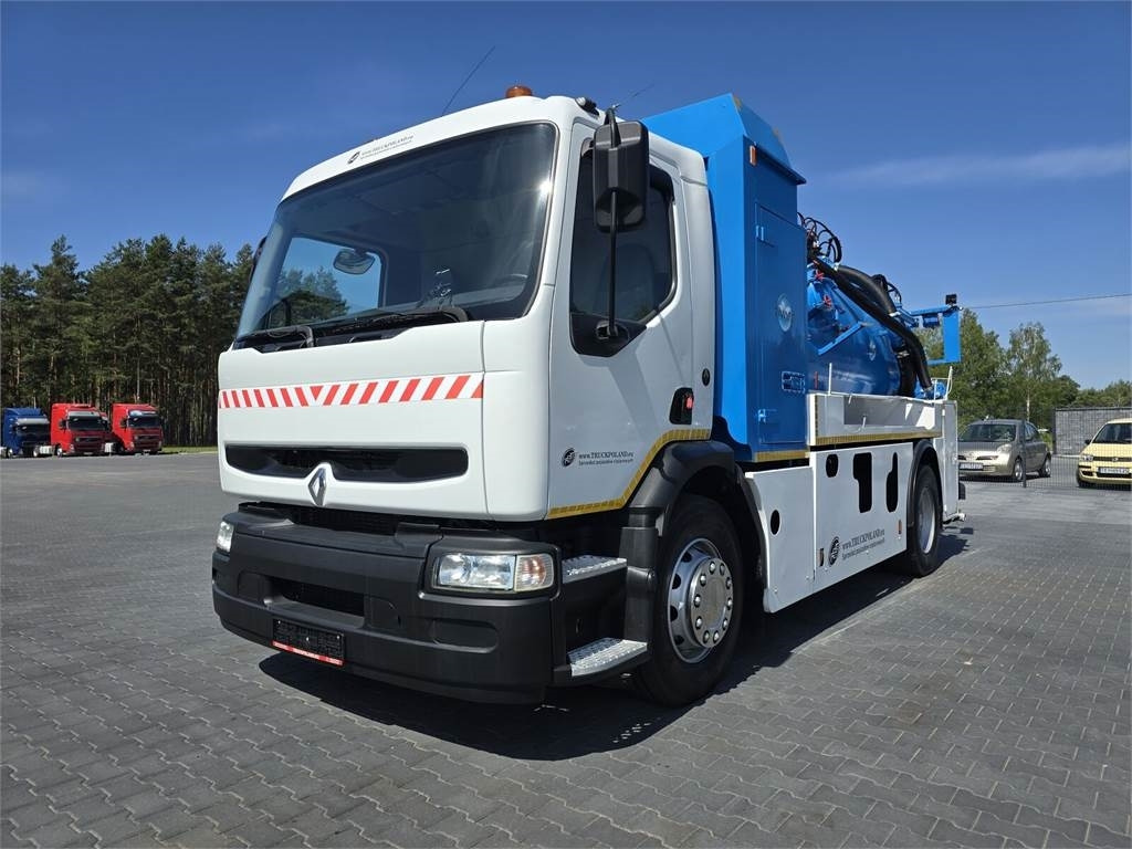 Renault 4x2 WUKO RIVARD for collecting liquid waste - Camion hydrocureur: photos 3 Renault 4x2 WUKO RIVARD for collecting liquid waste - Camion hydrocureur: photos 3