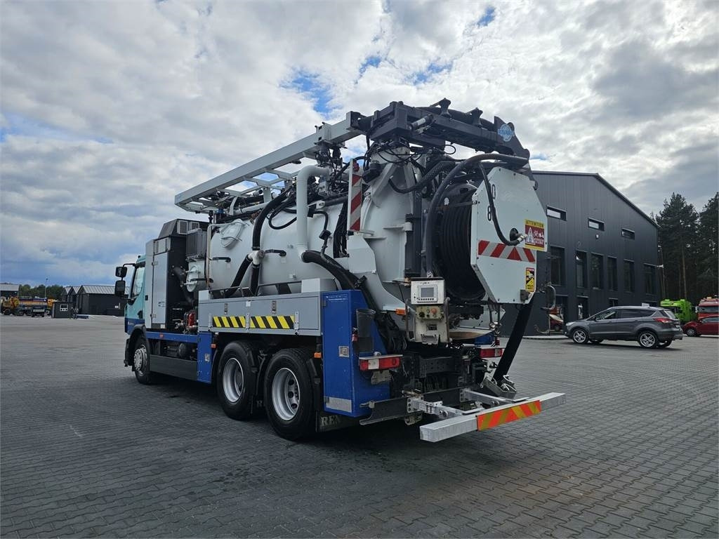 Renault 6x4 WUKO RIVARD RECYTLING for collecting liquid wa - Camion hydrocureur: photos 4 Renault 6x4 WUKO RIVARD RECYTLING for collecting liquid wa - Camion hydrocureur: photos 4