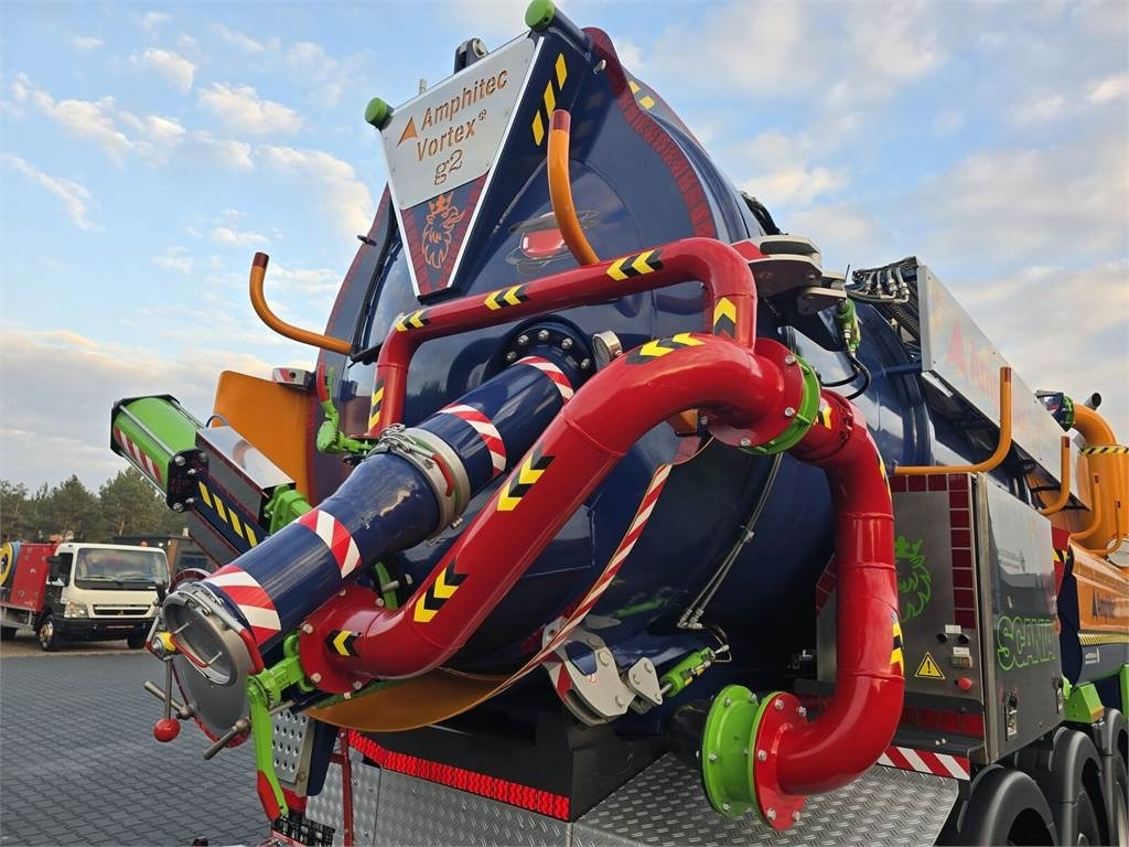 Camion hydrocureur Scania Amphitec VORTEX G2 ATEX suction and blowing vacuum: photos 18