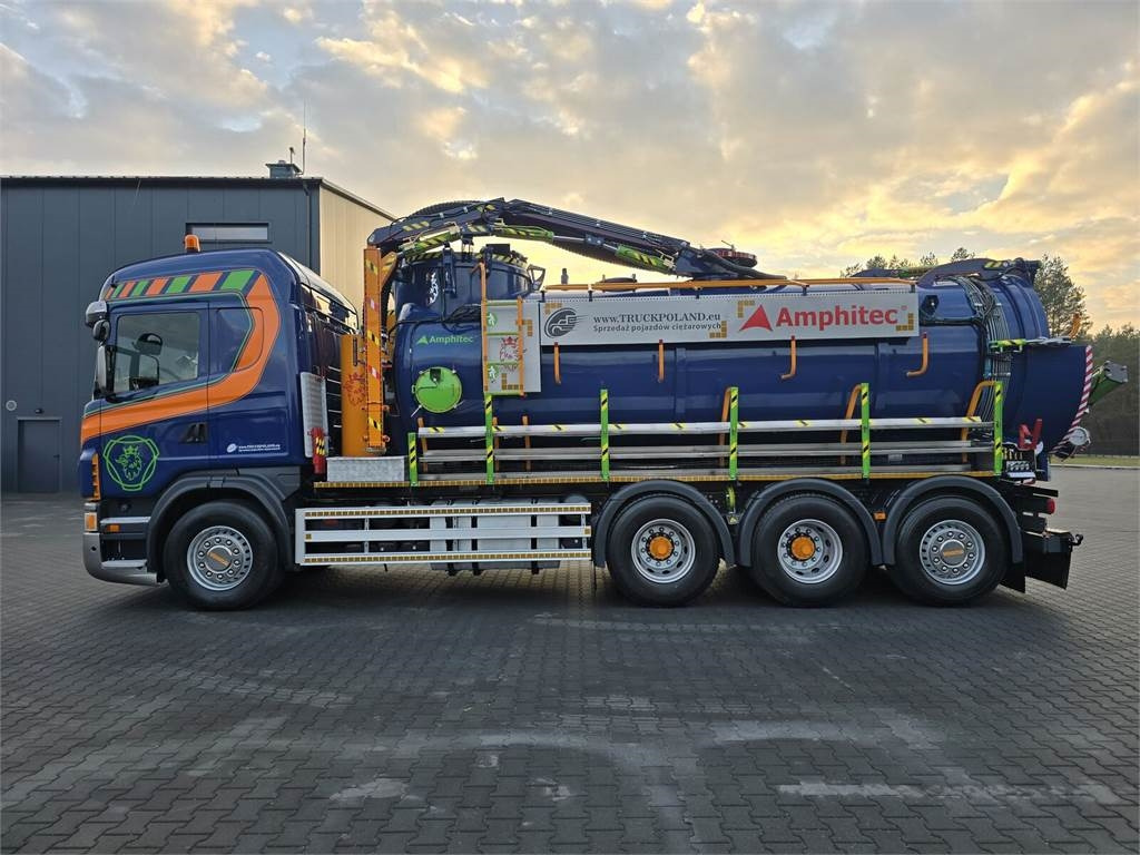 Scania Amphitec VORTEX G2 ATEX suction and blowing vacuum - Camion hydrocureur: photos 4 Scania Amphitec VORTEX G2 ATEX suction and blowing vacuum - Camion hydrocureur: photos 4