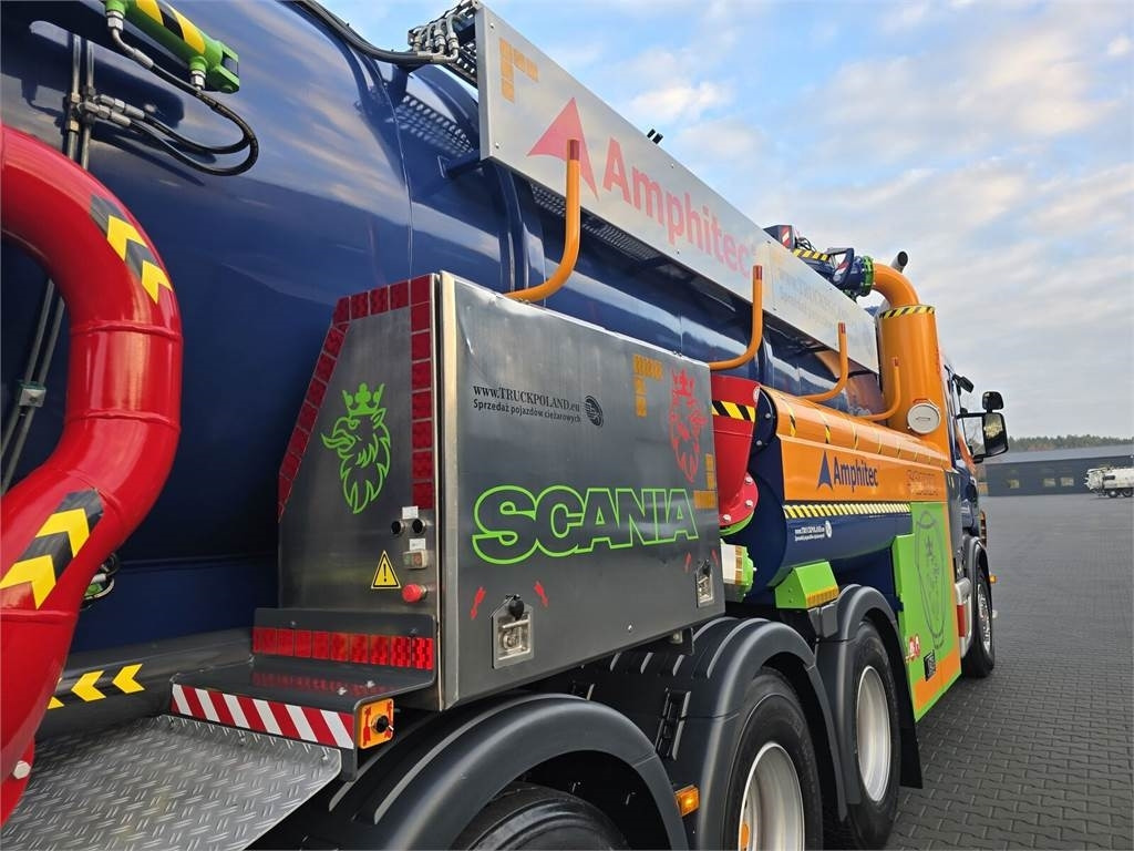 Camion hydrocureur Scania Amphitec VORTEX G2 ATEX suction and blowing vacuum: photos 21