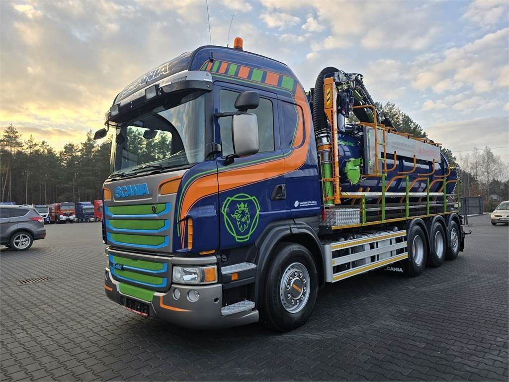 Scania Amphitec VORTEX G2 ATEX suction and blowing vacuum  - Camion hydrocureur: photos 3 Scania Amphitec VORTEX G2 ATEX suction and blowing vacuum  - Camion hydrocureur: photos 3