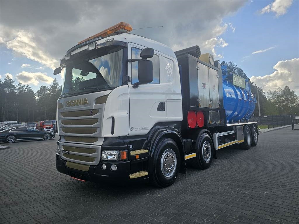 Scania Disab Centurion P210/8 Vacuum suction loader - Camion hydrocureur: photos 3 Scania Disab Centurion P210/8 Vacuum suction loader - Camion hydrocureur: photos 3