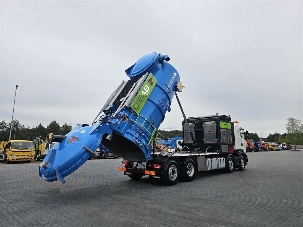 Scania Disab Centurion P210/8 Vacuum suction loader  - Camion hydrocureur: photos 1 Scania Disab Centurion P210/8 Vacuum suction loader  - Camion hydrocureur: photos 1