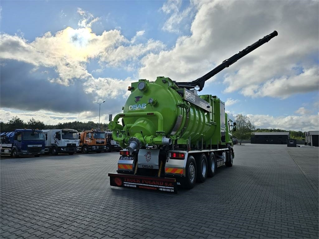 Scania Disab Centurion P210/9 Suction-blowing vacuum load - Camion hydrocureur: photos 5 Scania Disab Centurion P210/9 Suction-blowing vacuum load - Camion hydrocureur: photos 5