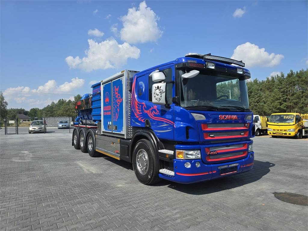 Scania KAISER EUR-MARK PL 8 - Camion hydrocureur: photos 2 Scania KAISER EUR-MARK PL 8 - Camion hydrocureur: photos 2