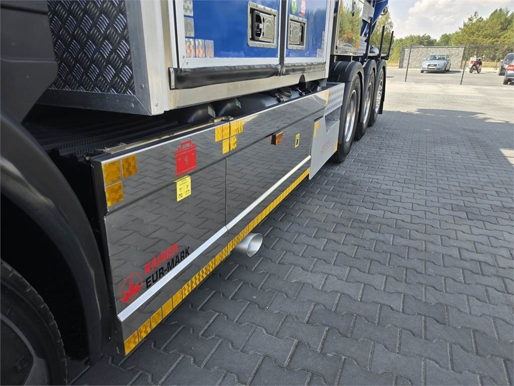 Camion hydrocureur Scania KAISER EUR-MARK PL 8 Vacuum suction-blowing loader: photos 10