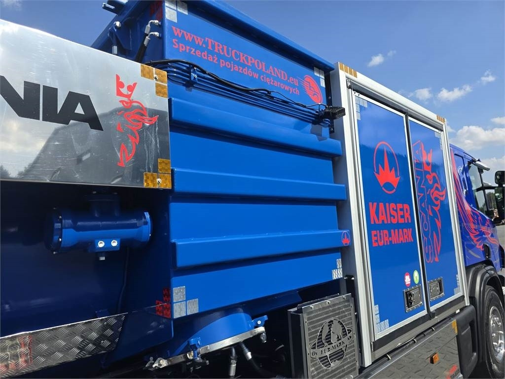 Scania KAISER EUR-MARK PL 8 Vacuum suction-blowing loader - Camion hydrocureur: photos 5 Scania KAISER EUR-MARK PL 8 Vacuum suction-blowing loader - Camion hydrocureur: photos 5