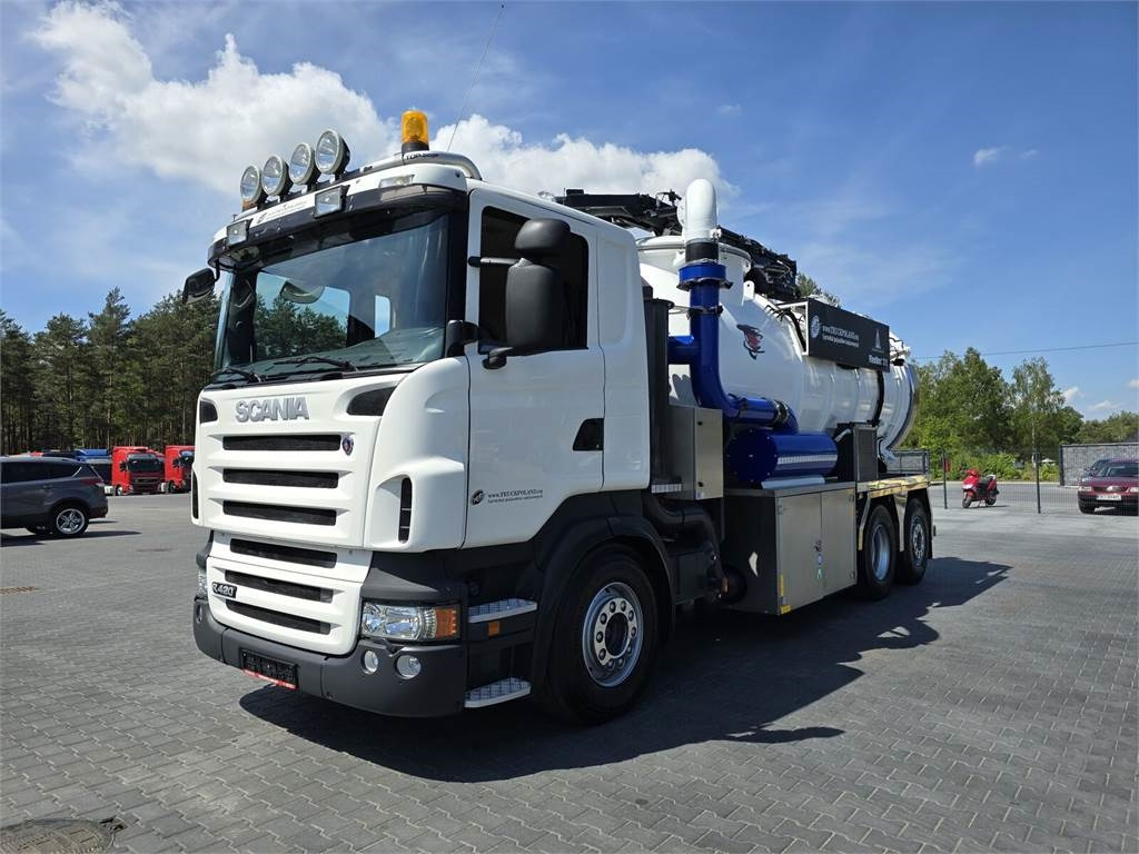 Scania Saugbagger Larsen FlexVac 311 Vacuum suction loade - Camion hydrocureur: photos 3 Scania Saugbagger Larsen FlexVac 311 Vacuum suction loade - Camion hydrocureur: photos 3