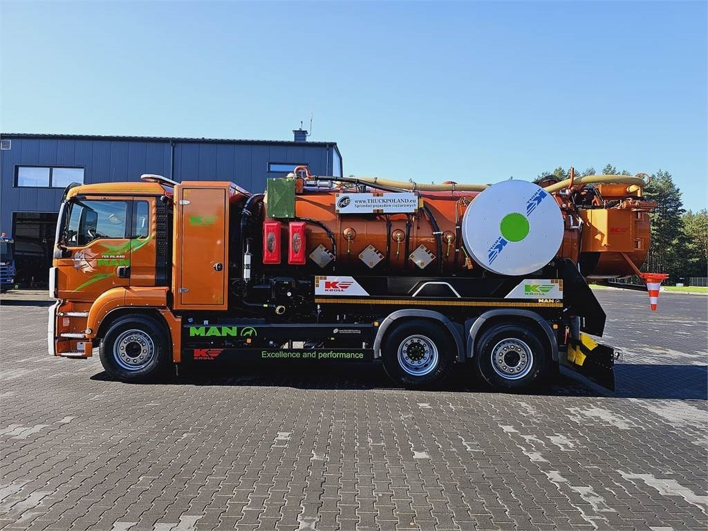 MAN WUKO KROLL ADR COMBI FOR SEWER CLEANING - Véhicule de voirie/ Spécial: photos 4 MAN WUKO KROLL ADR COMBI FOR SEWER CLEANING - Véhicule de voirie/ Spécial: photos 4