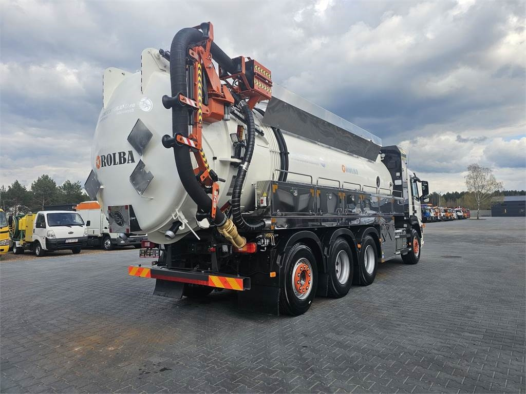 Camion hydrocureur Volvo WUKO ADR ROLBA FOR CLEANING CHANNELS COMBI: photos 7