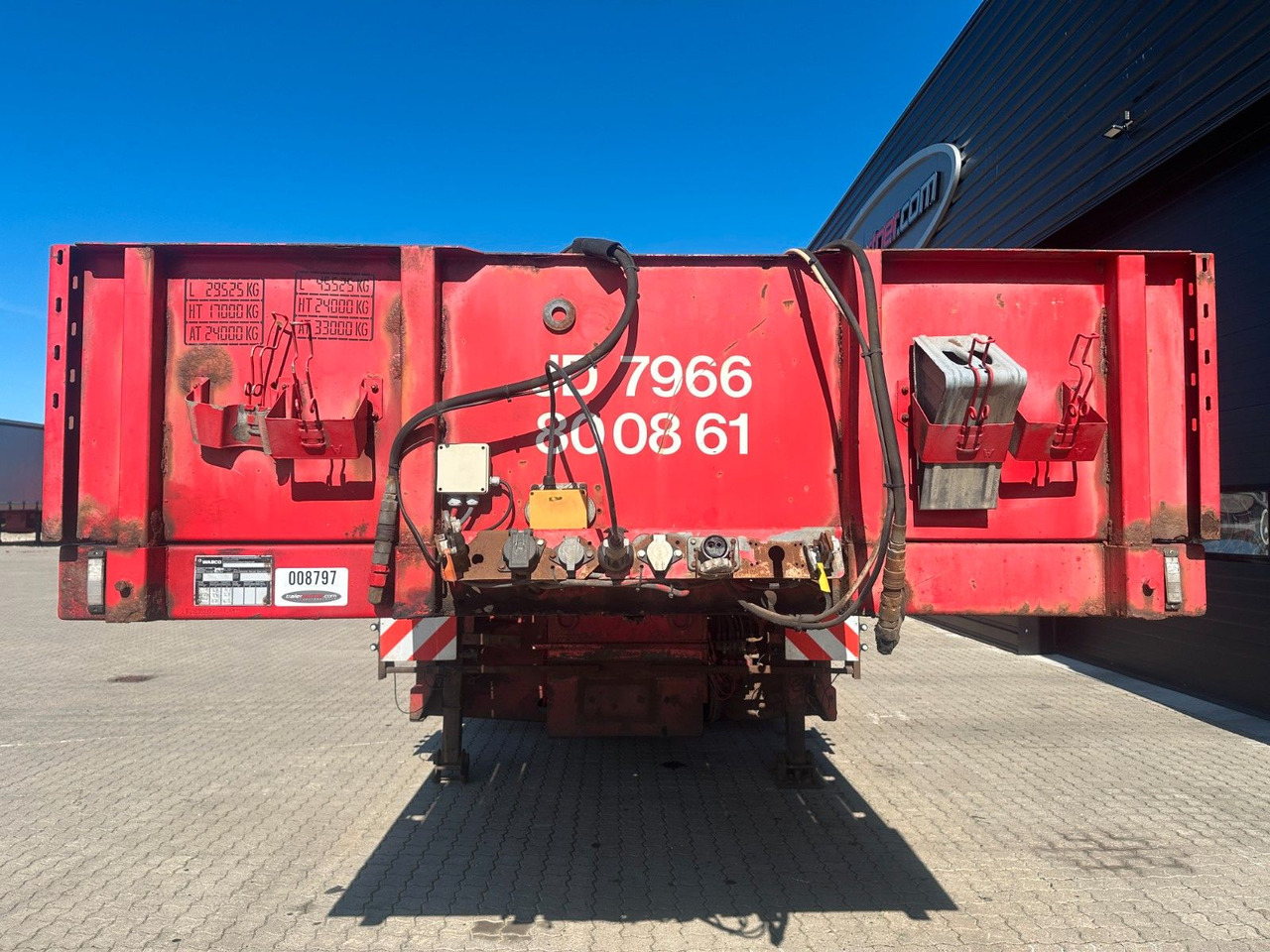 Doll 3 achs Tiefbett/ Ausziehbar - Semi-remorque surbaissé: photos 5 Doll 3 achs Tiefbett/ Ausziehbar - Semi-remorque surbaissé: photos 5