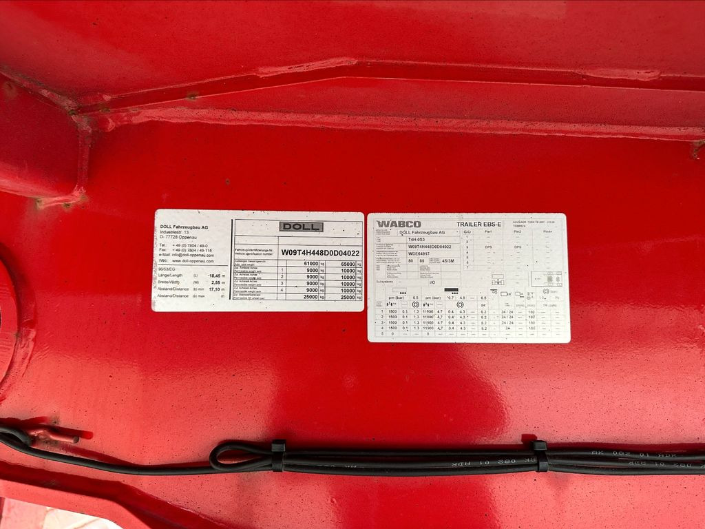 Doll Tiefbett /abnehmbar schwanenhals Doll Tiefbett /abnehmbar schwanenhals - Semi-remorque surbaissé: photos 5 Doll Tiefbett /abnehmbar schwanenhals Doll Tiefbett /abnehmbar schwanenhals - Semi-remorque surbaissé: photos 5