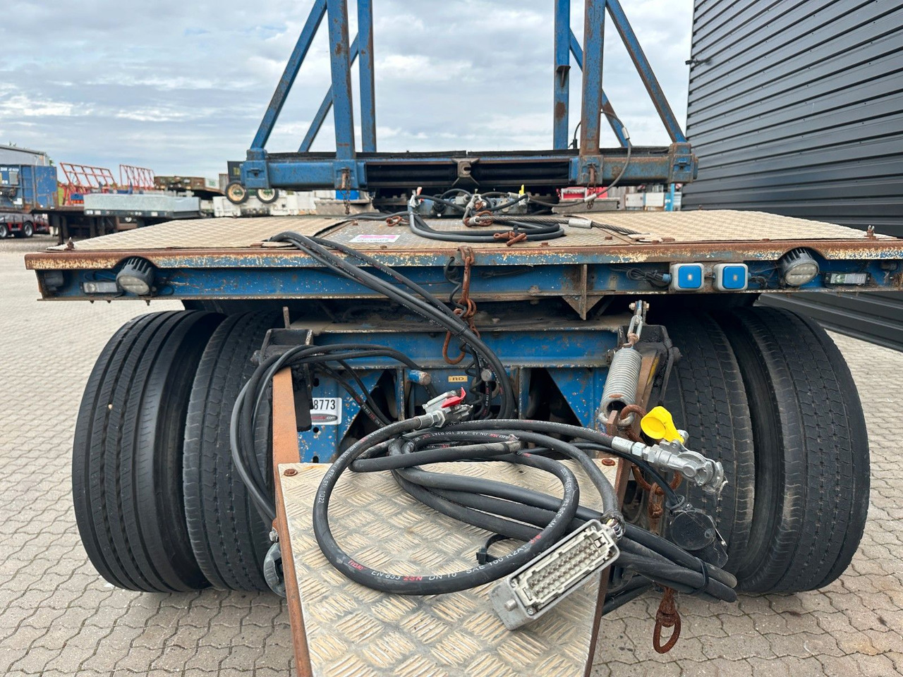 Faymonville 3 achs nachläufer - Semi-remorque surbaissé: photos 5 Faymonville 3 achs nachläufer - Semi-remorque surbaissé: photos 5