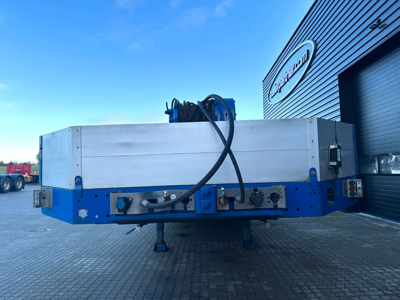 Goldhofer 4 achs tieflader / rampen / 4 x zwangsgelenkt - Semi-remorque surbaissé: photos 5 Goldhofer 4 achs tieflader / rampen / 4 x zwangsgelenkt - Semi-remorque surbaissé: photos 5