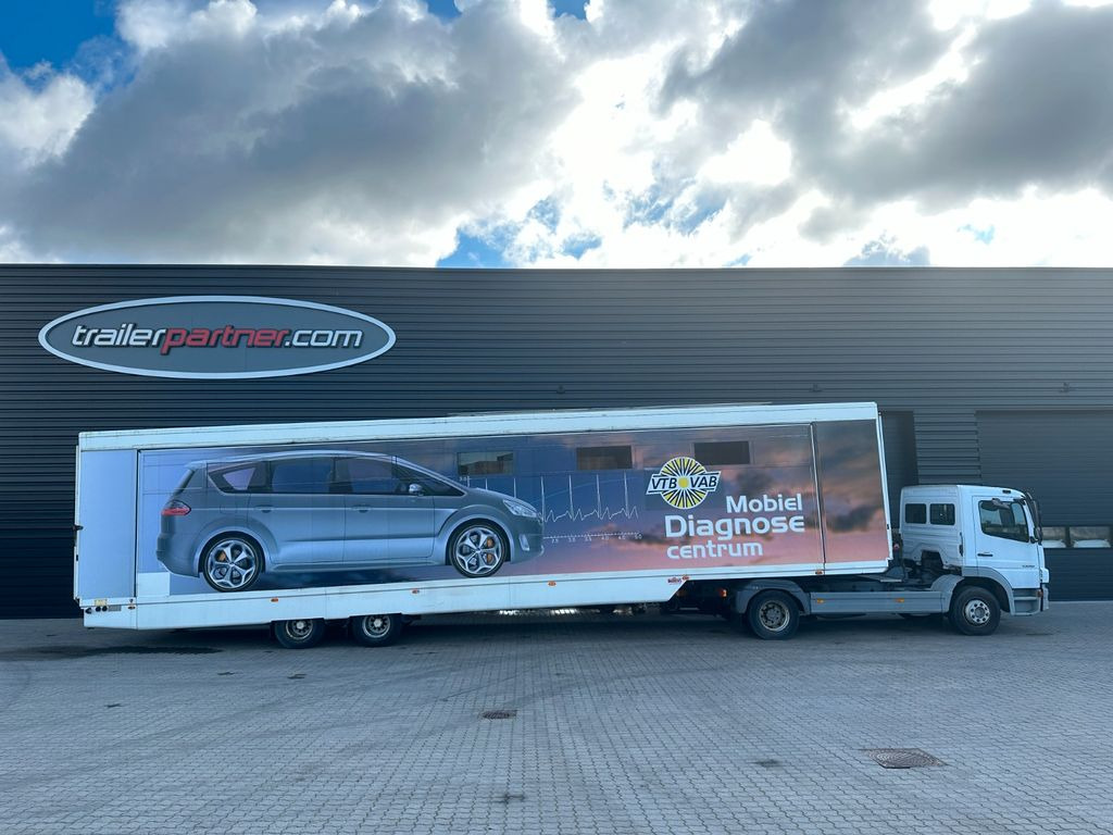 Mercedes-Benz Atego 1328 LS 4x2 + Diagnose Auflieger Mercedes-Benz Atego 1328 LS 4x2 + Diagnose Auflieger - Tracteur routier: photos 1 Mercedes-Benz Atego 1328 LS 4x2 + Diagnose Auflieger Mercedes-Benz Atego 1328 LS 4x2 + Diagnose Auflieger - Tracteur routier: photos 1