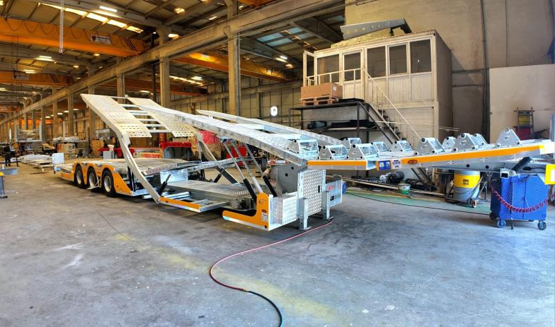 Eroglu 3 Axle Trucks Carriers - Semi-remorque porte-voitures: photos 4 Eroglu 3 Axle Trucks Carriers - Semi-remorque porte-voitures: photos 4