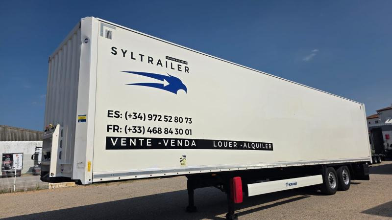 Krone Dry liner (location / rent) - Semi-remorque fourgon: photos 1 Krone Dry liner (location / rent) - Semi-remorque fourgon: photos 1