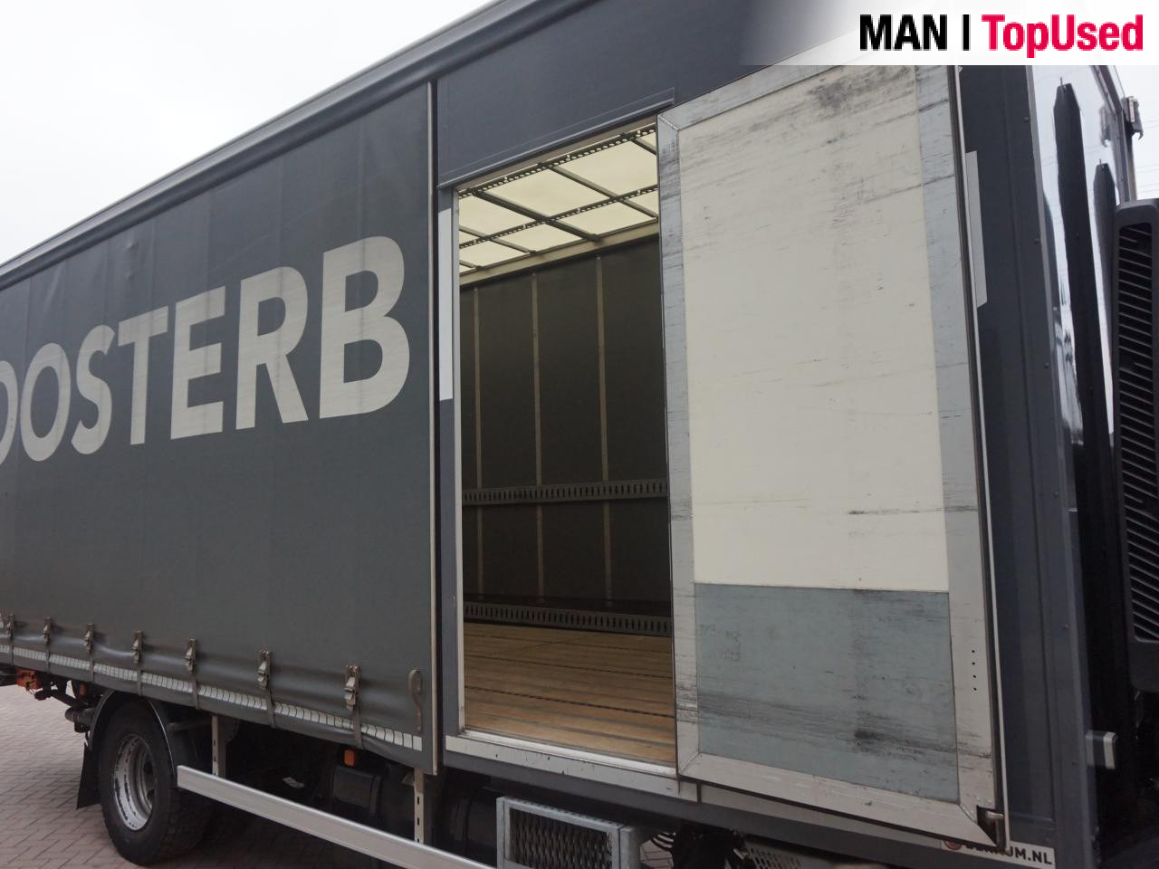 Camion à rideaux coulissants MAN TGM 15.290 4X2 BL / Schuifzeil / Ondervouwklep: photos 6