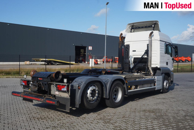 Camion benne MAN TGS 26.460 6X2-4 BL Abroll Kipper: photos 6